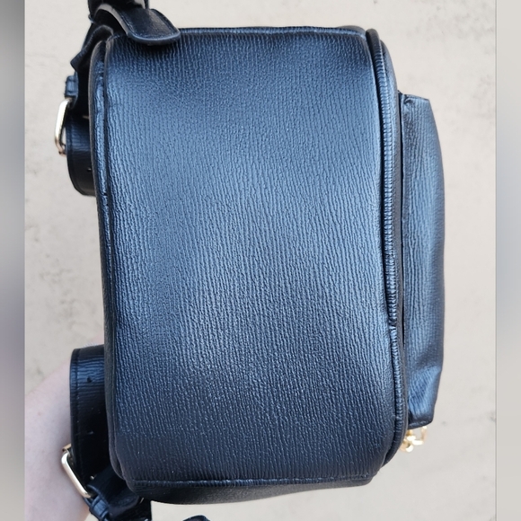 NWOT Bebe Gianna Backpack - Black/Gold main image 7